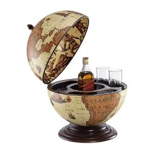 ZOFFILI HANDMADE WINE CABINET GLOBE NWT